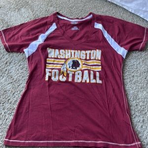 Washington Football v-neck tshirt